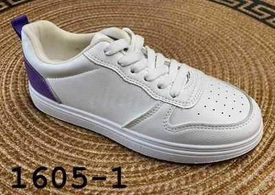 Buty sportowe damskie 7A1605-1.WHITE/PURPLE (36/41,8par)