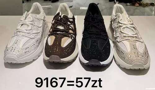 Buty sportowe damskie 9157.BLACK (36/41,12par)