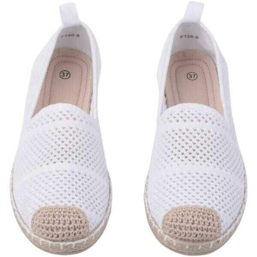Balerinki damskie F120-6.WHITE (36/41,12par)