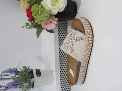 Klapki damskie 7AAT0674.BEIGE (36/41,12par)