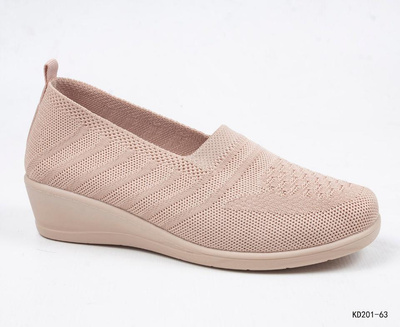 Trampki damskie 7AKD201-63.KHAKI (36/41,12par)