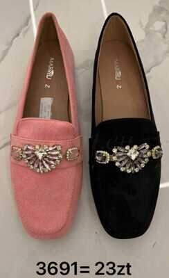 Balerinki damskie 7A3691.KOLORDOWYBORU (36/41,12par)