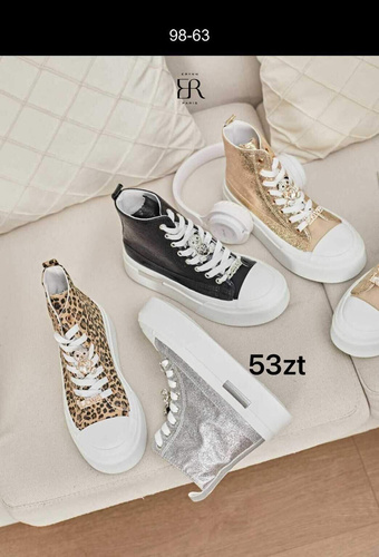 Trampki damskie 7A88-193.BLACK (36/41,12par)