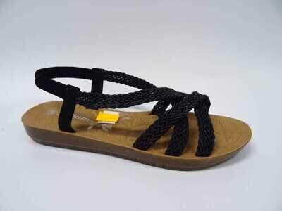 Sandały damskie 7AQ38131.BLACK (36/41,12par)