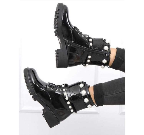 Botki damskie 7AB2622-KB.BLACK Ocieplane (36/41,12par)