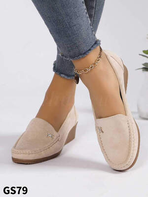 Balerinki damskie 7AGS79.BEIGE (36/41,12par)