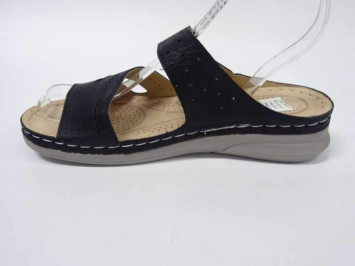 Klapki damskie 7AW6699-1.BLACK (36/41,12par)