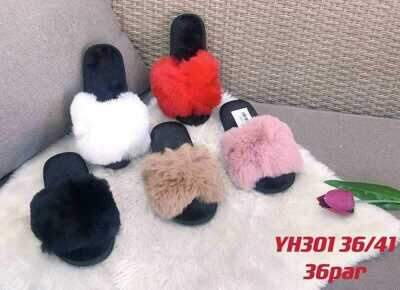 Kapcie damskie 7AYH301.MIX (36/41,36par)