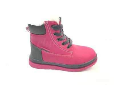 Trzewiki dziewczęce 3ABS1801D-3.PEACH/GREY (26/31,8par)