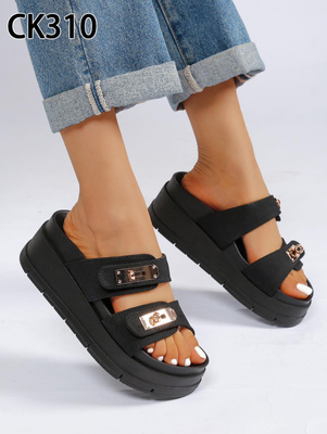 Klapki damskie CK310.BLACK (36/41,12par)