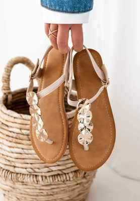 Sandały damskie 7A8667.BEIGE (36/41,12par)