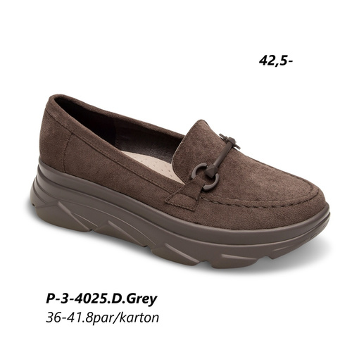 Półbuty damskie 3-4025.GREY (36/41,8par)