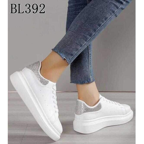 Buty sportowe damskie BL392.SILVER (36/41,12par)