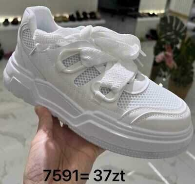 Buty sportowe damskie 7A7591.WHITE (36/41,12par)