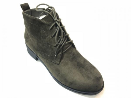 Botki damskie RM01-7.GREEN Ocieplane (36/41,8par)