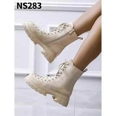 Botki damskie 7ANS283.BEIGE (36/41,12par)