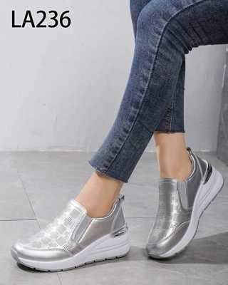 Buty sportowe damskie 7ALA236.SILVER (36/41,12par)