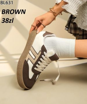 Buty sportowe damskie 7ABL631.BROWN (36/41,12par)
