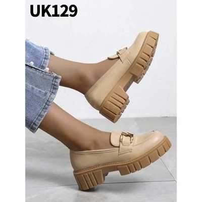 Półbuty damskie 7AUK129.BEIGE (36/41,12par)