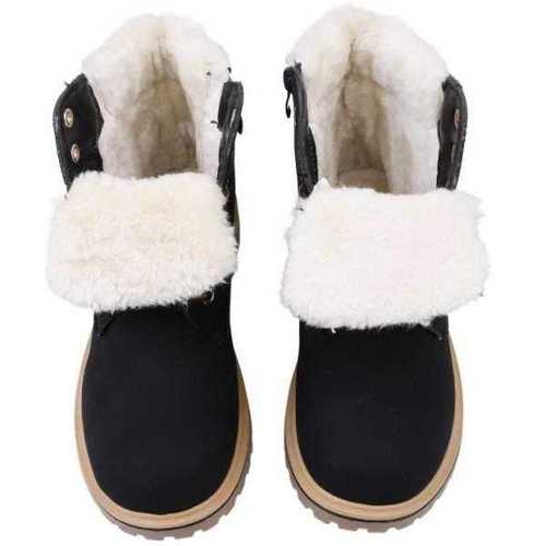 Trzewiki damskie B167-19.BLACK/BROWN (37/41,8par)