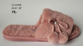Kapcie damskie G13.PINK (36/41,8par)