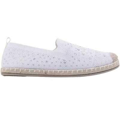 Balerinki damskie F117-6.WHITE (36/41,12par)