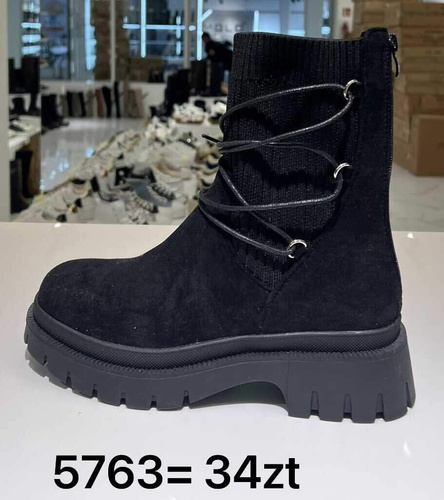 Botki damskie 7A5763.BLACK (36/41,12par)