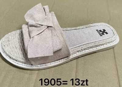 Klapki damskie 7A1905.BEIGE (36/41,12par)