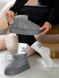 Botki damskie C2016.GREY (36/41,12par)