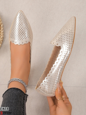 Balerinki damskie EK18.GOLD  (36/41,12par)