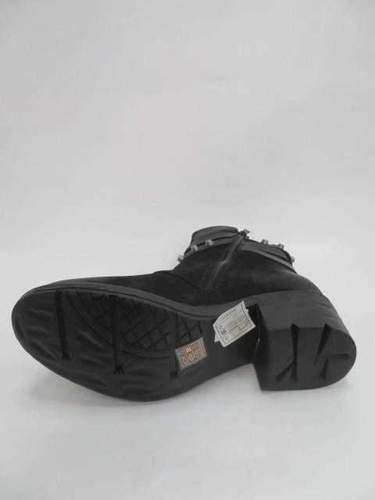 Botki damskie 7AST69.BLACK Ocieplane (36/41,12par)