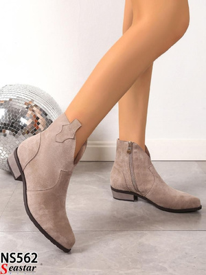 Botki damskie 7ANS562.TAUPE  (36/41,12par)