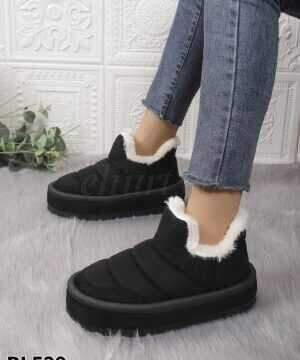 Botki damskie ocieplane BL529.BLACK (36/41,12par)