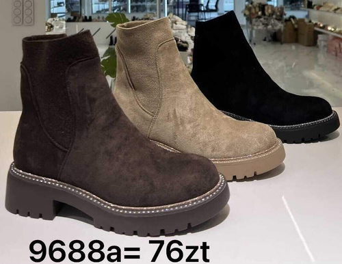 Botki damskie 7A9688.KOLORDOWYBORU (36/41,12par)