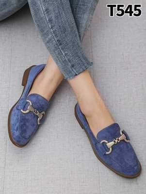 Balerinki damskie 7AT545.BLUE (36/41,12par)