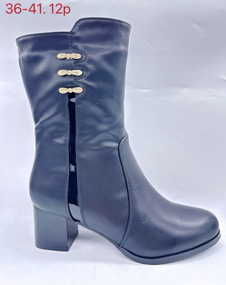 Botki damskie G3171-1.BLACK (36/41,12par)