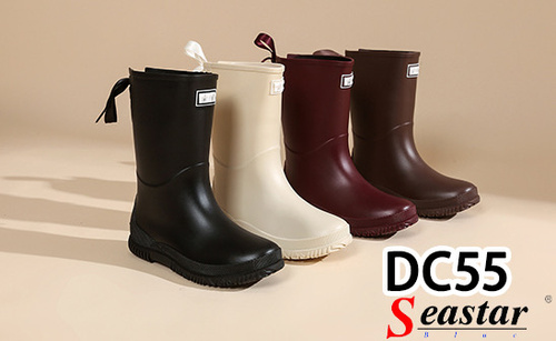 Kalosze damskie DC55.BEIGE (36/41,12par)