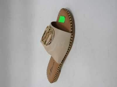 Klapki damskie 7ACE0521-4.BEIGE (36/41,12par)