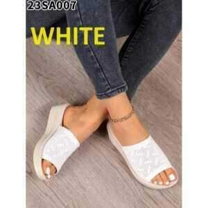 Sandały damskie 7A23SA007.WHITE (36/41,12par)