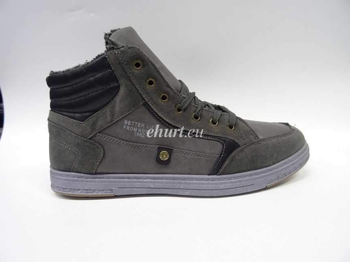 Buty sportowe męskie  9AYH101-2.GREY (41/46,12par)