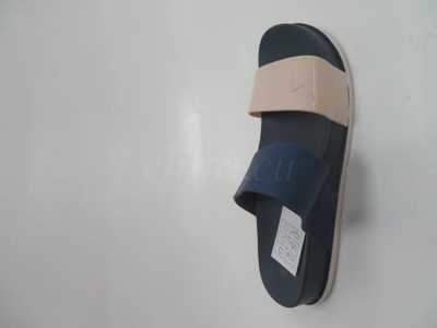 Klapki damskie 7AKM122-6.NAVY/BEIGE (36/41,12par)