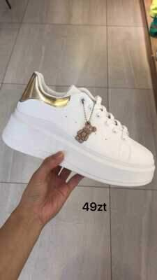 Buty sportowe damskie 7A2095.GOLD (36/41,12par)