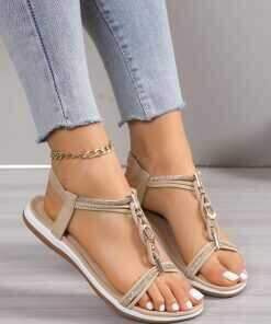 Sandały damskie 7ABG148.BEIGE (36/41,12par)