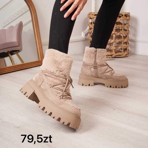 Botki damskie 9523.BLACK (36/41,12par)