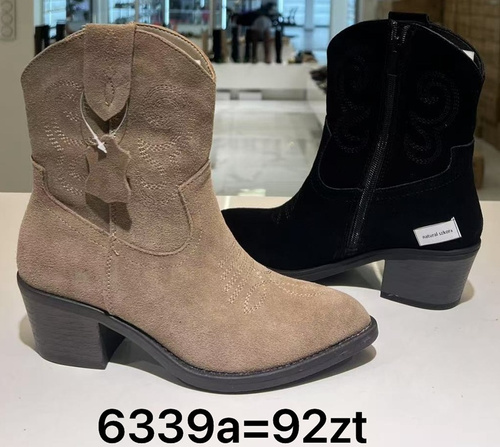 Botki damskie 6339A.KOLORDOWYBORU (36/41,12par)