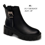 Botki damskie 7AB-3-1382.BLACK (36/41,8par)