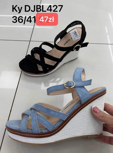 Sandały damskie 7ADJBL427.KOLORDOWYBORU (36/41,12par)