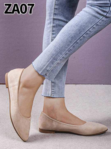 Balerinki damskie 7AZA07.BEIGE (36/41,12par)