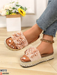 Klapki damskie M515.BEIGE (36/41,12par)