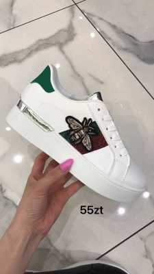 Buty sportowe damskie 7A23039.WHITE/GREEN (36/41,12par)